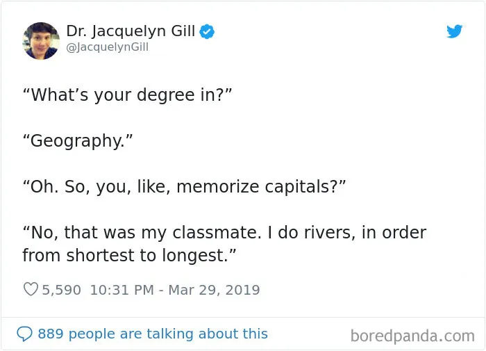 30 Of The Funniest Tweets From People Answering The Question 'What's Your Degree In'