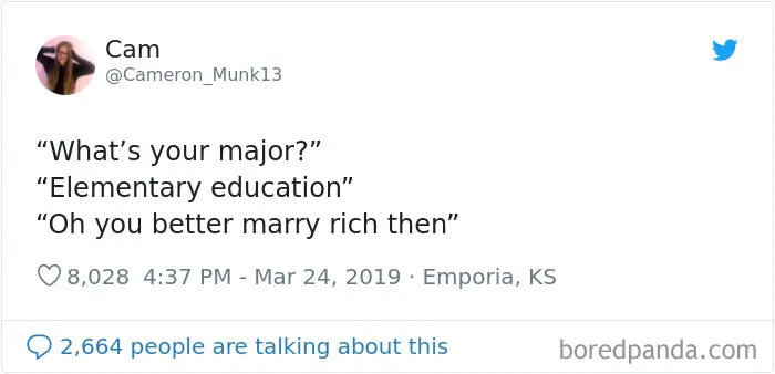 30 Of The Funniest Tweets From People Answering The Question 'What's Your Degree In'