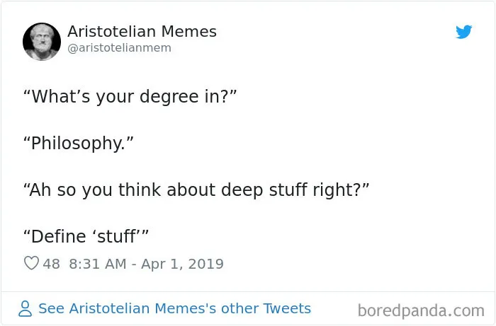 30 Of The Funniest Tweets From People Answering The Question 'What's Your Degree In'