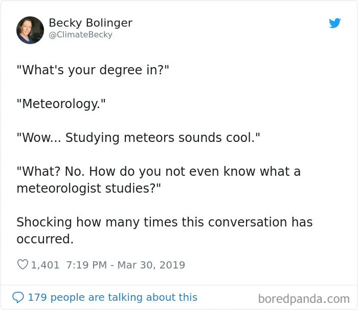 30 Of The Funniest Tweets From People Answering The Question 'What's Your Degree In'