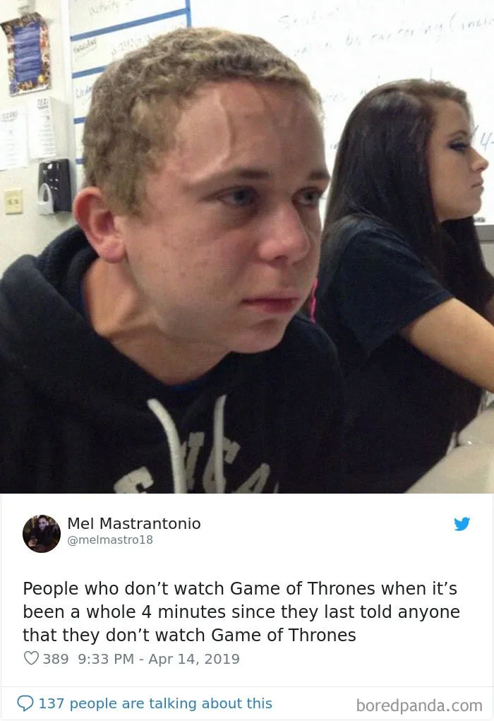 20 Fans Roasting People Who Claim They Don't Watch Game Of Thrones