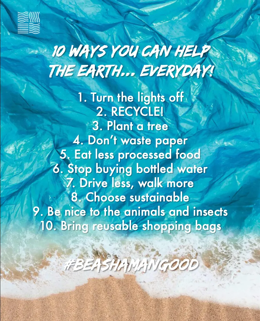 1o Ways You Can Help The Earth... Everyday!
