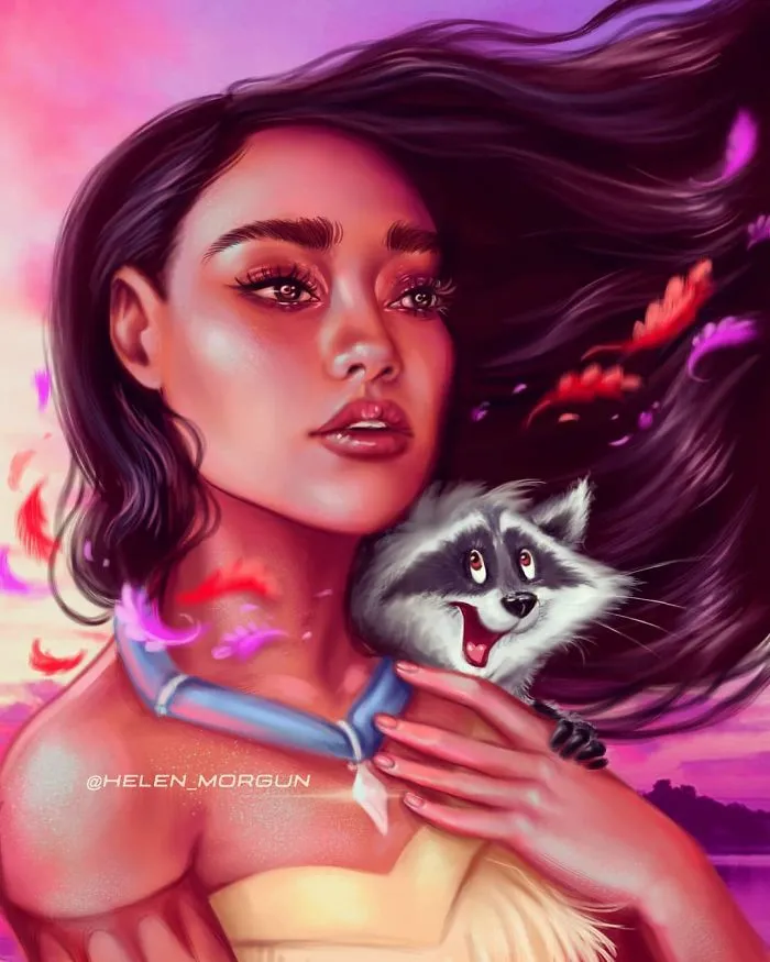 Leigh-Anne Pinnock como  Pocahontas