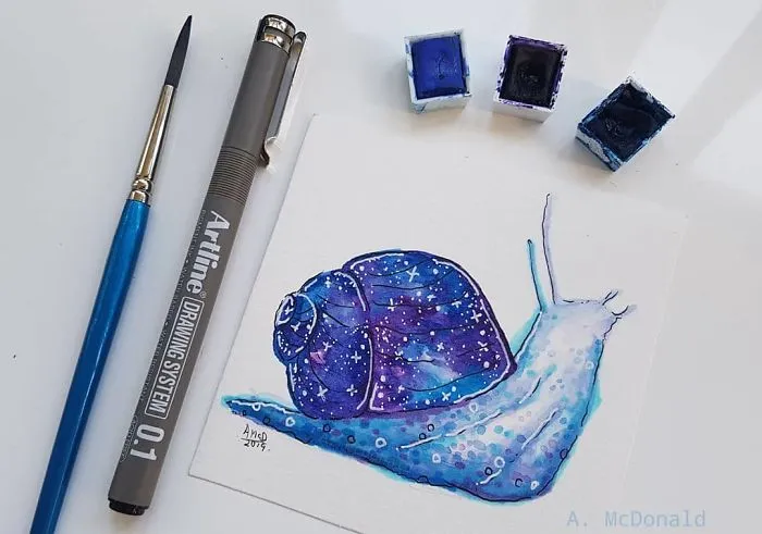 My 30 Animal Portraits That I Painted Using Watercolors And Pencils