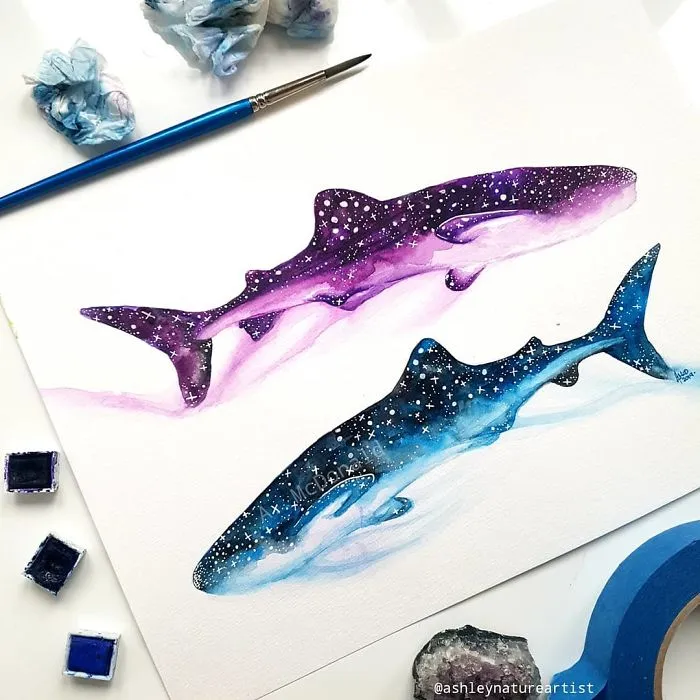 My 30 Animal Portraits That I Painted Using Watercolors And Pencils