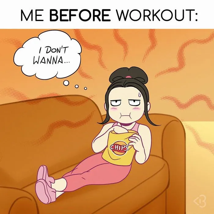 Fitness Trainer Illustrates Everyday Problems Of Girls Who Are Struggling To Stay In Shape (30 Pics)