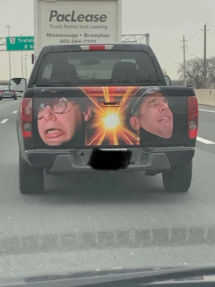 This Guy Doing Ludicrous Speed Down The Highway This Morning