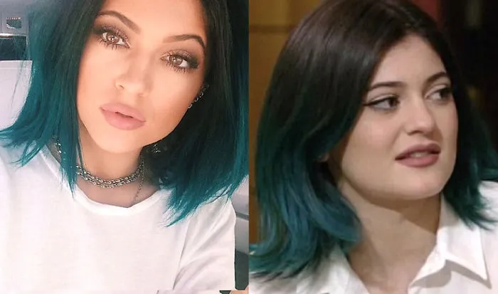 Kylie Jenner (Same Day On Instagram vs. On TV)