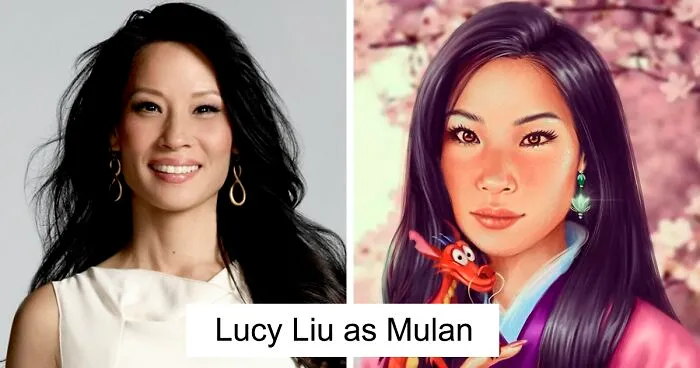 Russian Artist Shows Which Disney Princesses Your Favorite Celebrities Should Be