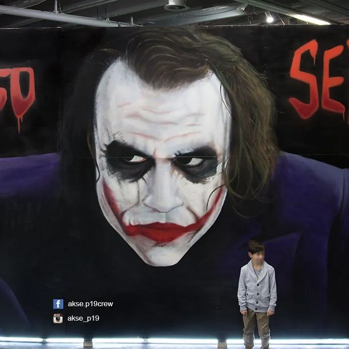Heath Ledger (Joker In The Dark Knight)