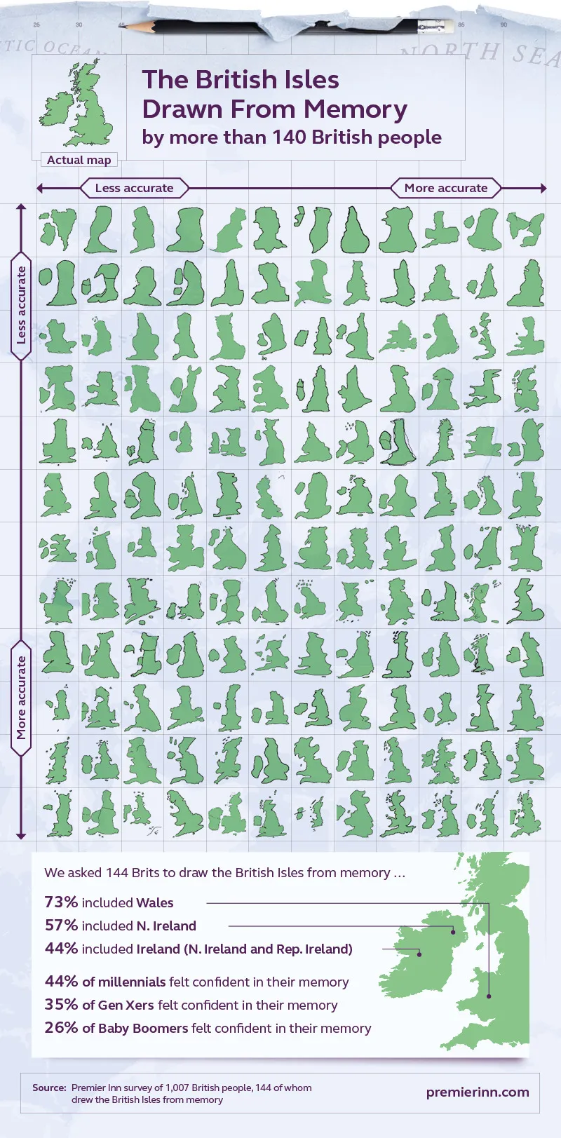 Over 140 People Tried To Draw Britain From Memory - With Very Mixed Results