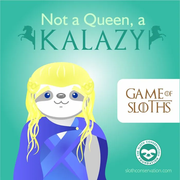 I Turned "Game Of Thrones" Characters Into Sloths With Their Best Quotes (12 Pics)