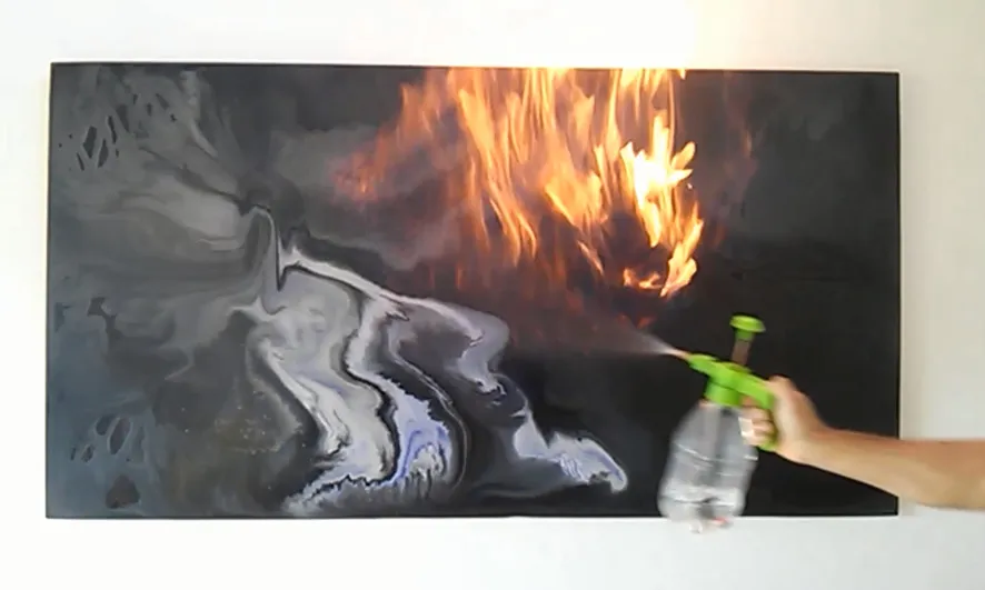 Artist Went Crazy.