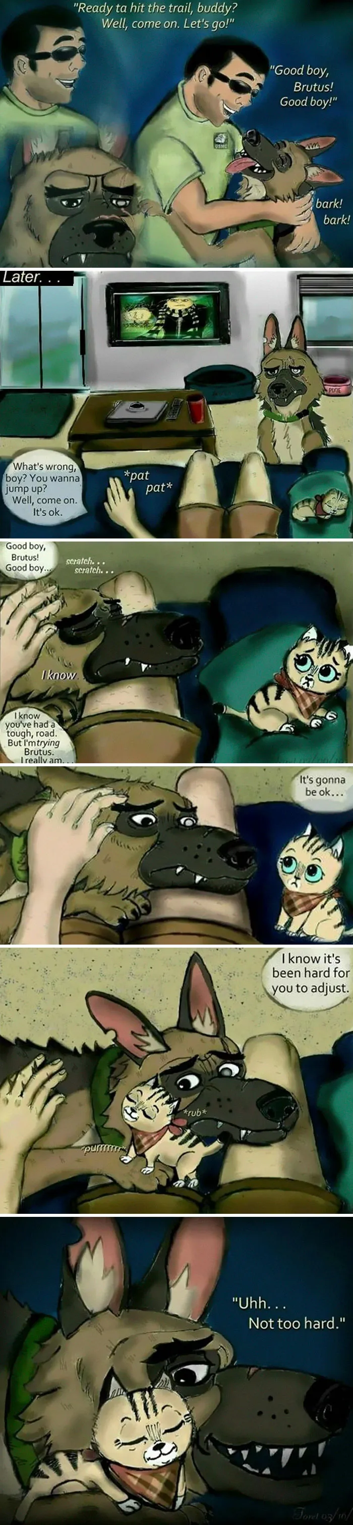'Pixie And Brutus' Fans Are Drawing Their Own Comics So The Adventures Don't Stop (27 Pics)