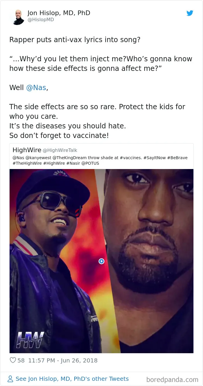 25 Of The Best Responses Doctors And Other Medical Professionals Had To Anti-Vaxxers
