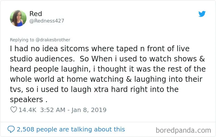 Echoing TV Laughter