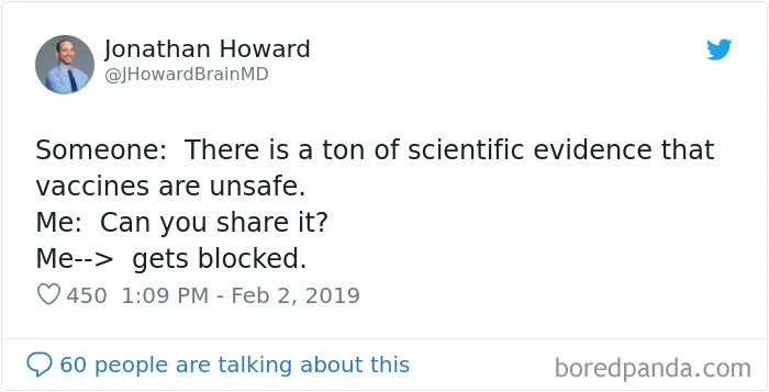 25 Of The Best Responses Doctors And Other Medical Professionals Had To Anti-Vaxxers