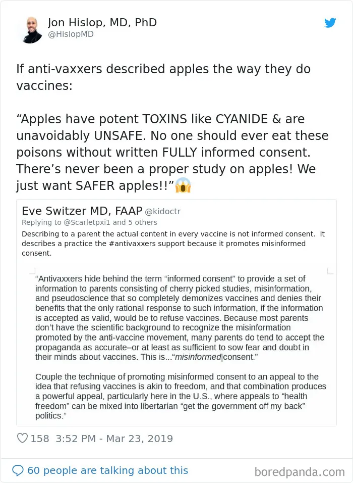 25 Of The Best Responses Doctors And Other Medical Professionals Had To Anti-Vaxxers