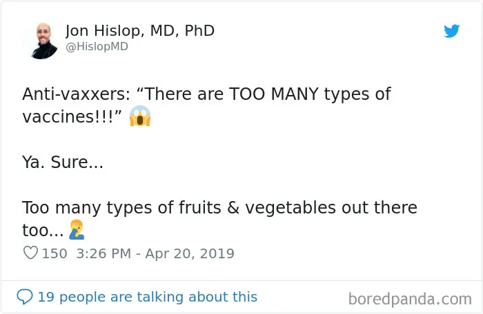 25 Of The Best Responses Doctors And Other Medical Professionals Had To Anti-Vaxxers