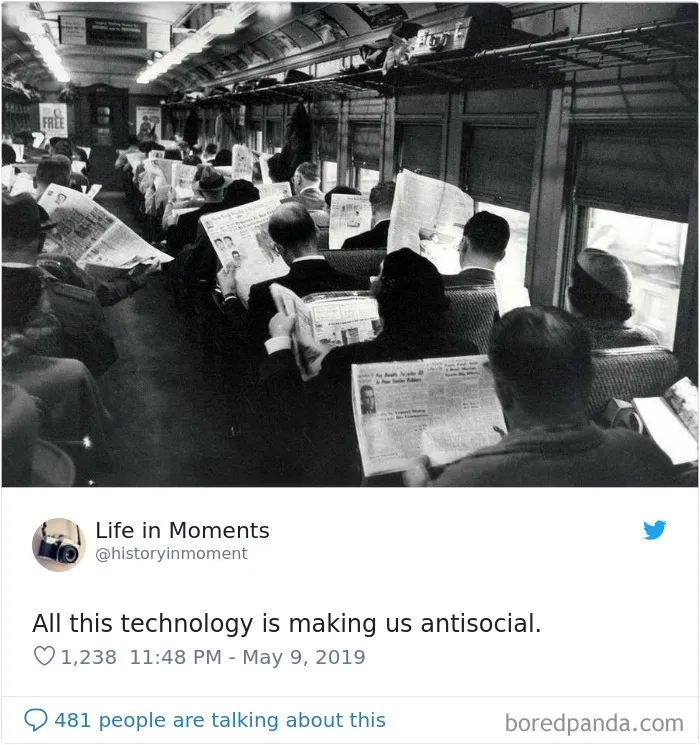 Toda esta tecnología nos está volviendo antisociales