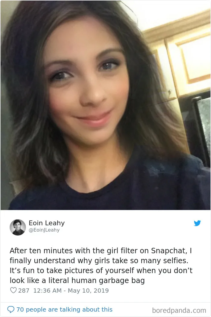 Justifying Selfies