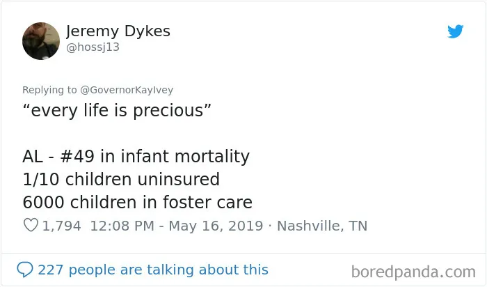 28 Most Savage Posts About The Alabama Abortion Law