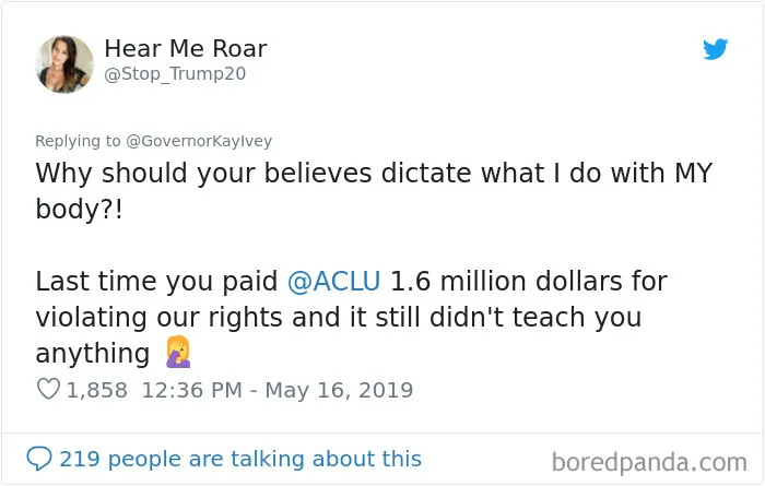 28 Most Savage Posts About The Alabama Abortion Law