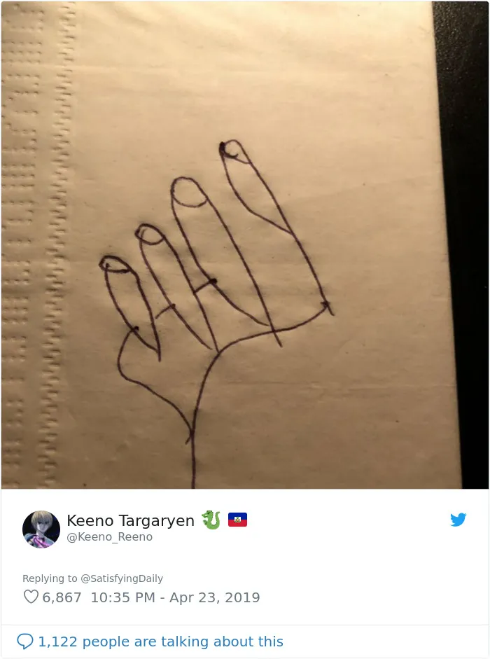 People Are Trying To Follow A Viral Hand-Drawing Tutorial, And They're Failing So Bad, It's Good (24 Pics)
