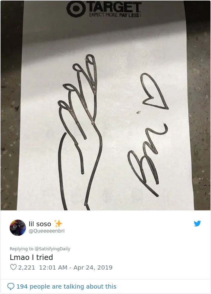 People Are Trying To Follow A Viral Hand-Drawing Tutorial, And They're Failing So Bad, It's Good (24 Pics)