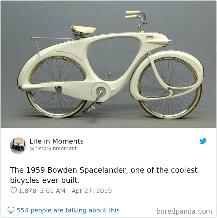 Una de las bicicletas más geniales jamás construidas: la Bowden Spacelander de 1959