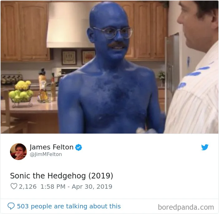 30 People That Roasted New Sonic Character Design So Bad, That The Creators Decide To Change Its Appearance