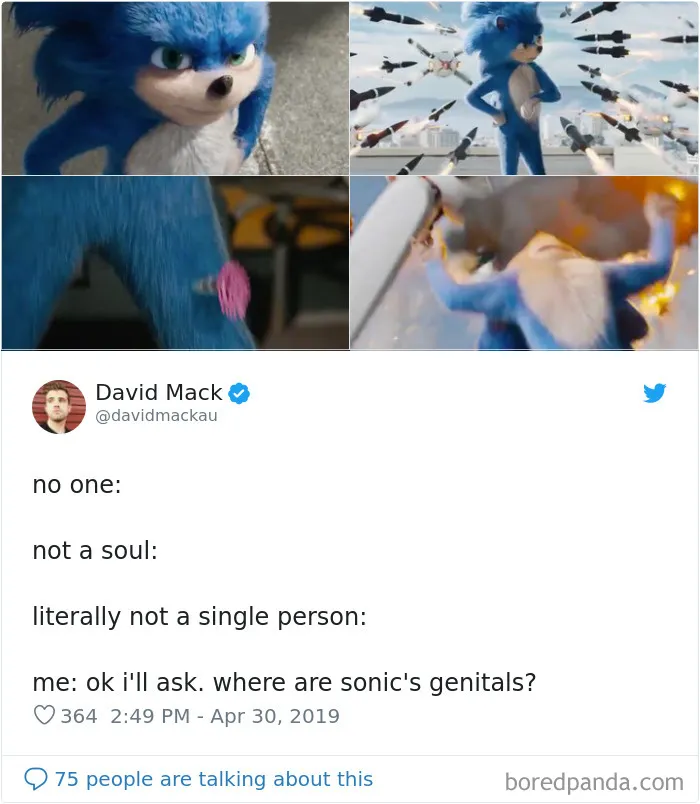 30 People That Roasted New Sonic Character Design So Bad, That The Creators Decide To Change Its Appearance