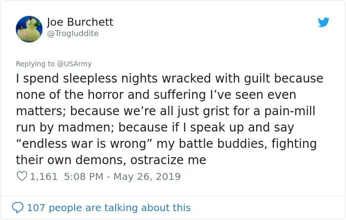 These 30 Responses To U.S. Army Asking ‘How Has Serving Impacted You?’ Was Not What They Were Expecting To Hear