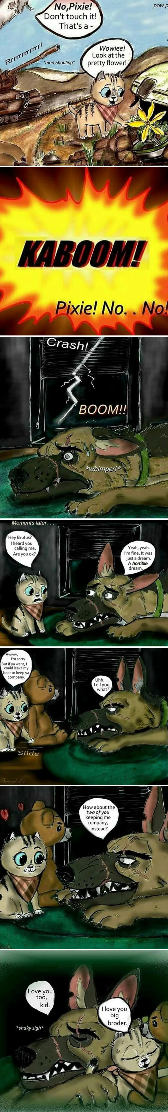 'Pixie And Brutus' Fans Are Drawing Their Own Comics So The Adventures Don't Stop (27 Pics)
