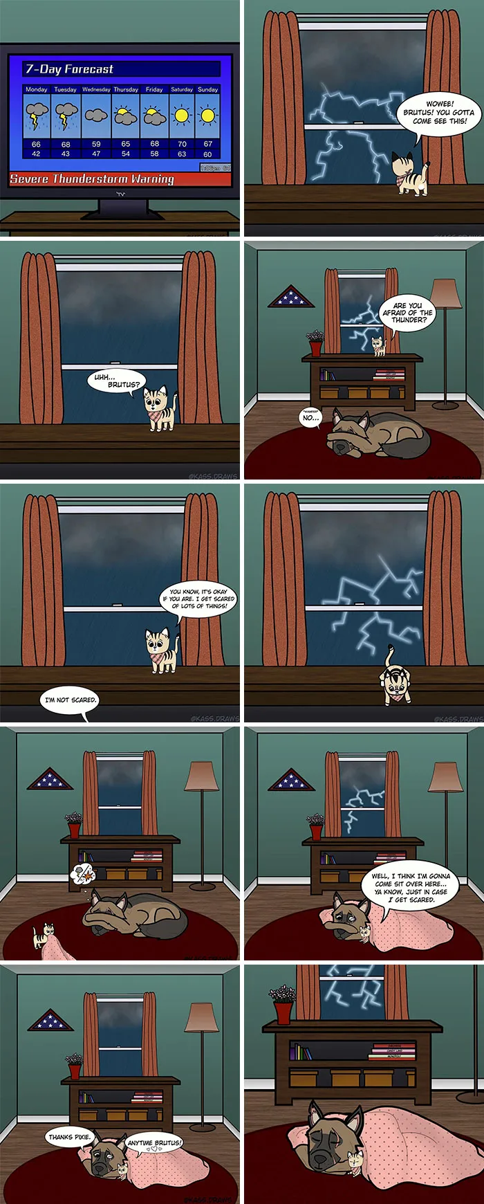'Pixie And Brutus' Fans Are Drawing Their Own Comics So The Adventures Don't Stop (27 Pics)