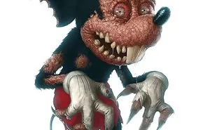 If Your Favorite Childhood Characters Were Turned Into Monsters (16 Pics)