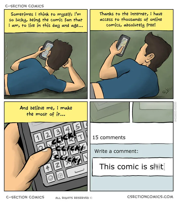 I Draw Slice Of Life Comics For People With A Dark Sense Of Humor