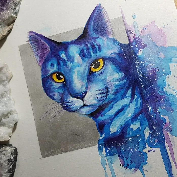 My 30 Animal Portraits That I Painted Using Watercolors And Pencils