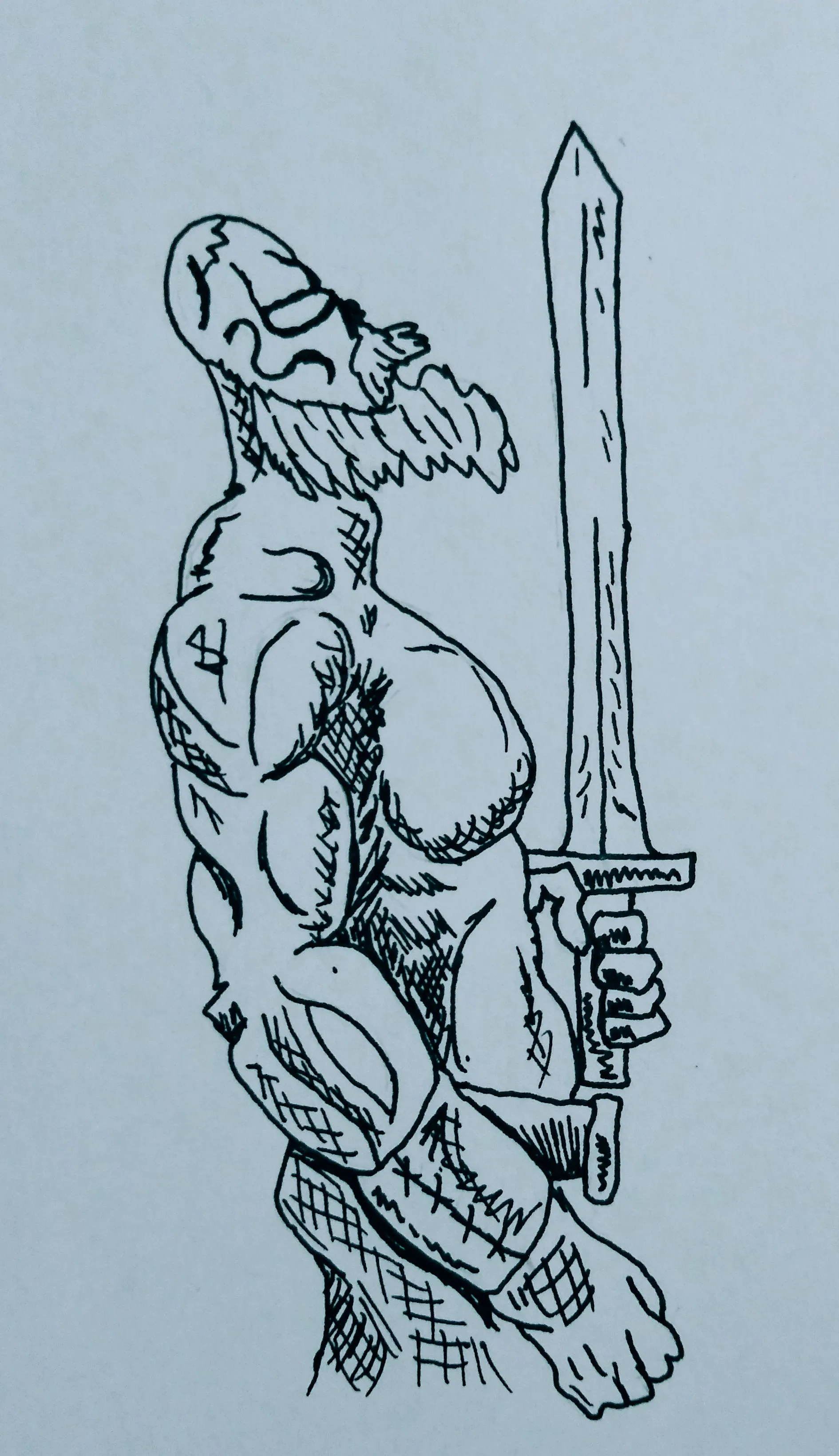Corpse And A Sword