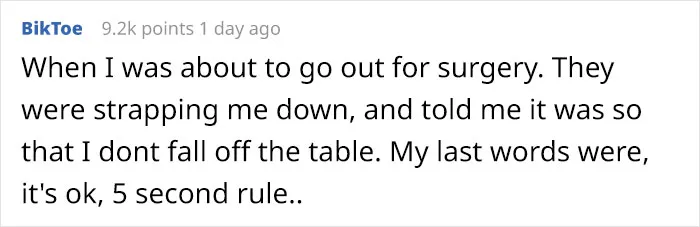 30 Funniest Things Patients Have Said On Anesthesia