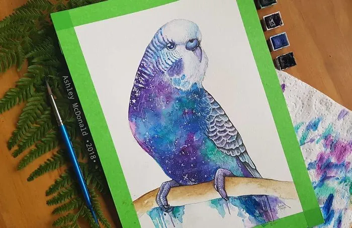 My 30 Animal Portraits That I Painted Using Watercolors And Pencils