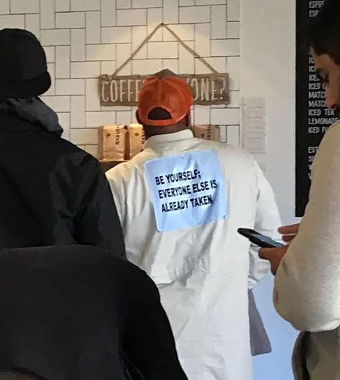 Thanks To The Guy At A Queens Coffee Shop For This Motivation