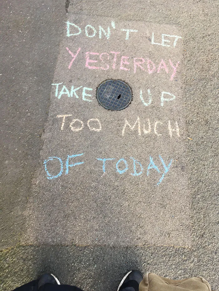 Third Message Of This Type I Have Seen On My Way To College In The Morning