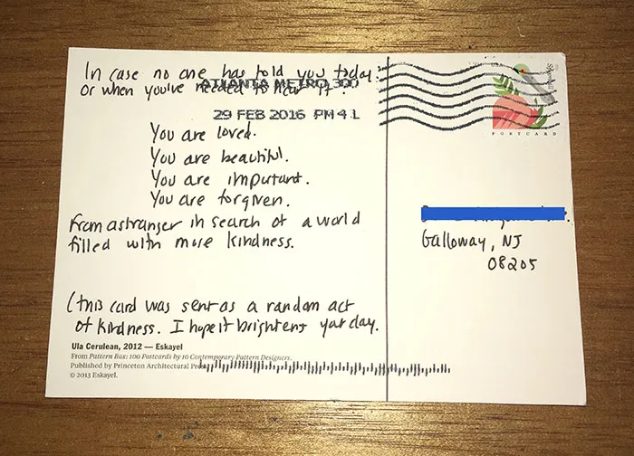 This Came In The Mail Last Year. Sometimes Little Things Like That Are Needed To Get Motivated