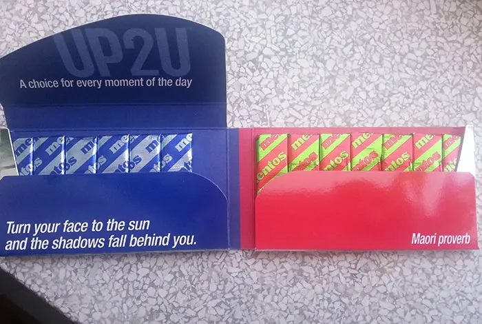 Never In My Life Has A Pack Of Gum Motivated Me As Much As This One