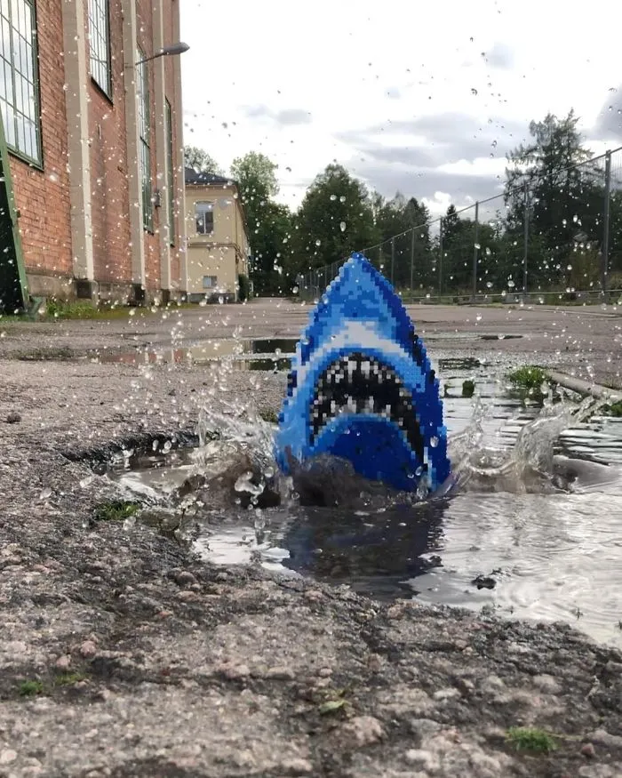 Swedish Artist Is ‘Vandalizing’ Streets With His Stunning Pixel Art (New Pics)
