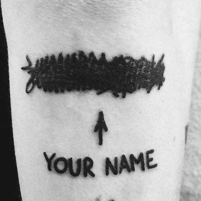30 Personas que cubrieron los tatuajes de sus exparejas cuando todo salió mal