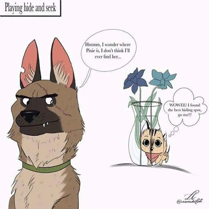'Pixie And Brutus' Fans Are Drawing Their Own Comics So The Adventures Don't Stop (27 Pics)