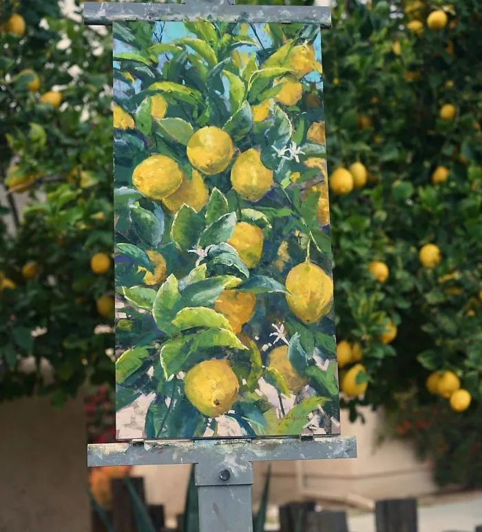 30 Landscape Paintings Framed By Nature And Aaron Schuerr