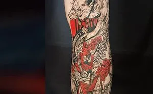45 Jaw-Dropping Leg Sleeve Tattoos That Will Make You Want One